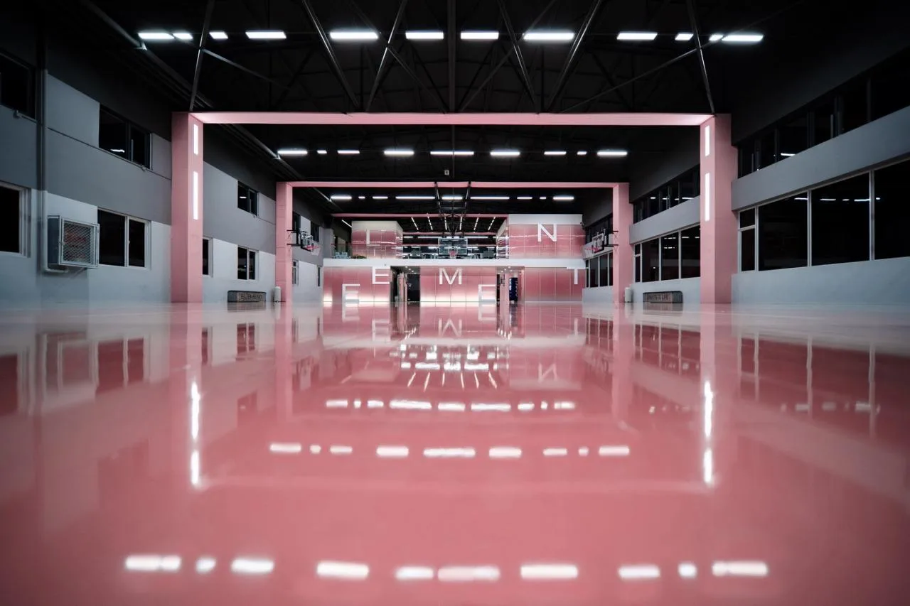 BIM Architecture | Girl's Heart Basketball Hall: Element Sports Basketball Hall Olive Tree Store, Kunming/Pingjie Design