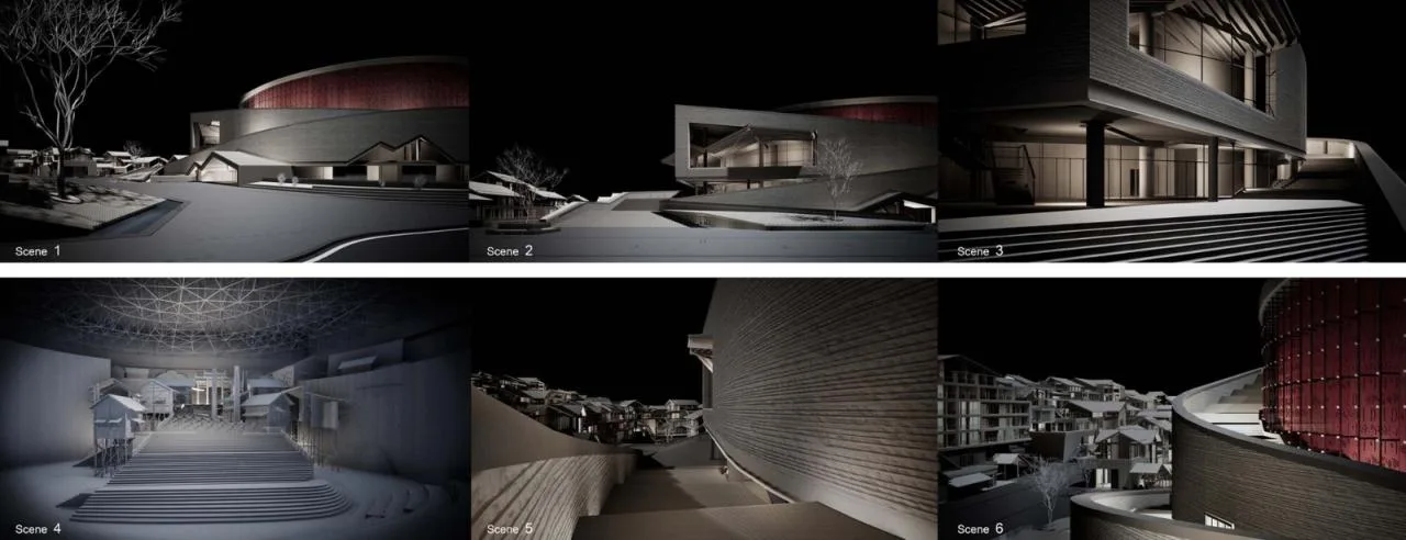 BIM Architecture | Chongqing 1949 Grand Theatre/Chongqing Yueji Architectural Design Firm