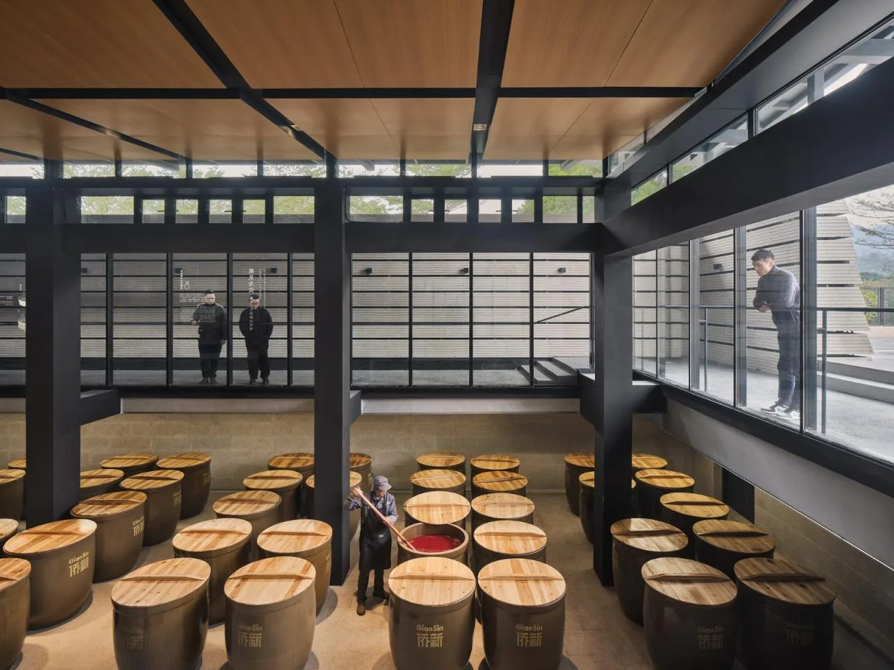 BIM Architecture | Yongchun Qiaoxin Red Vinegar Sightseeing Factory/Boyue Architectural Design
