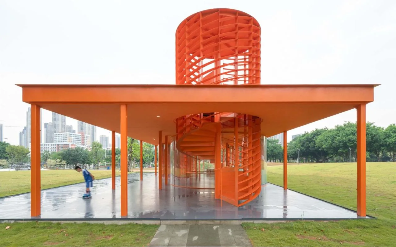 BIM Architecture | Shenzhen Pingshan Central Park Large Lawn Urban Study/Centimeter Manufacturing
