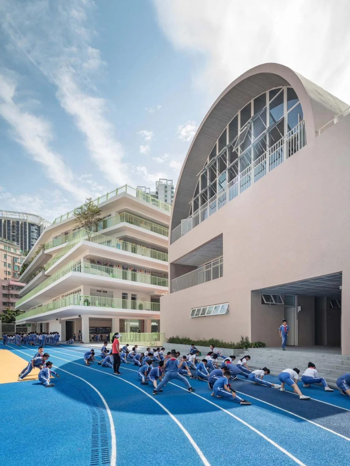 BIM Architecture | Shenzhen Futian Xinsha Primary School/Building 11