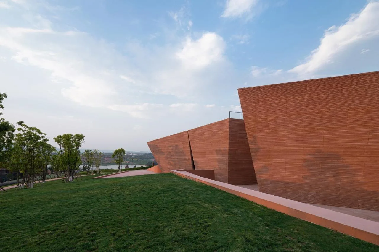 BIM Architecture | Red Stone Array, Yunnan Dongfeng Yun Art Center/Meng Fanhao