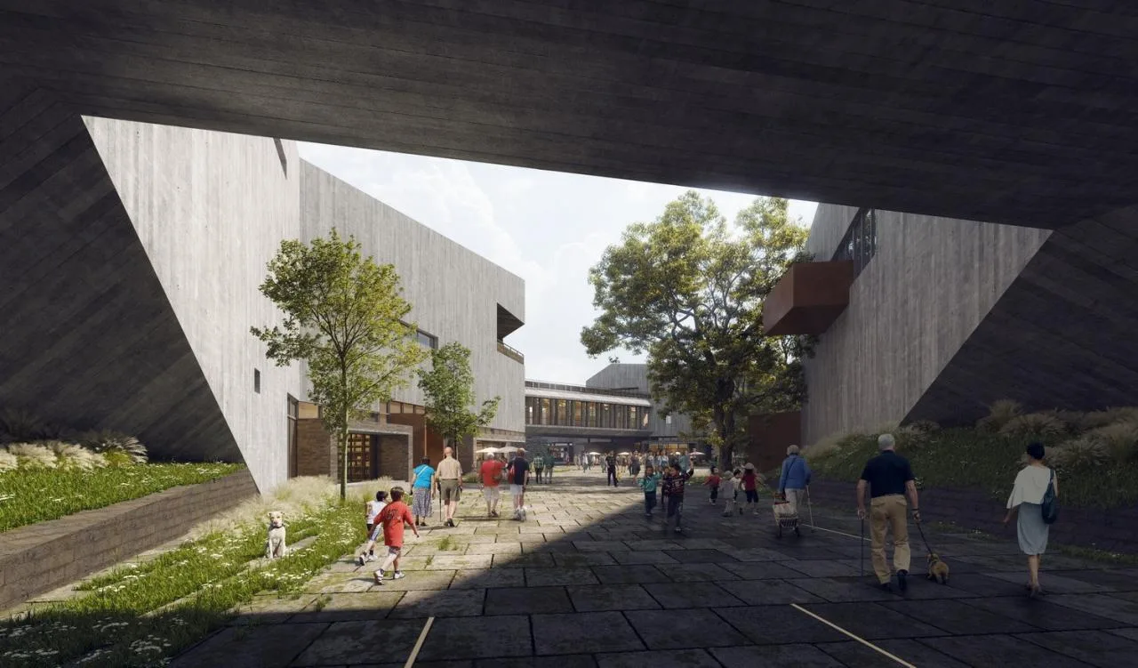 BIM Architecture | Zhejiang Lishui Guyan Painting Town Art Center Breaks Ground/Meng Fanhao line+Architecture Firm