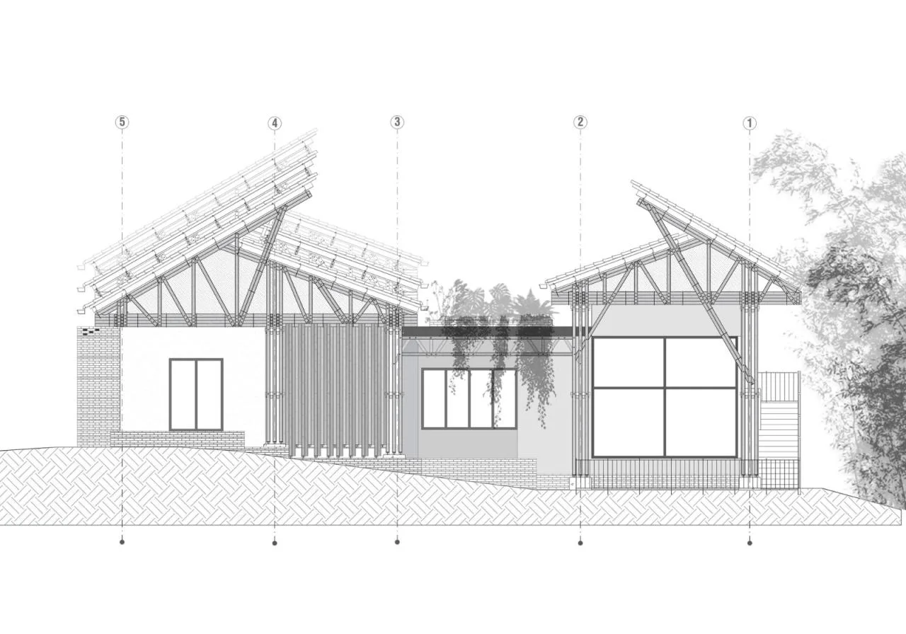 BIM Architecture | Surrounding Bamboo Grove, Milguaduas Residential/Ritmo Arquitectos