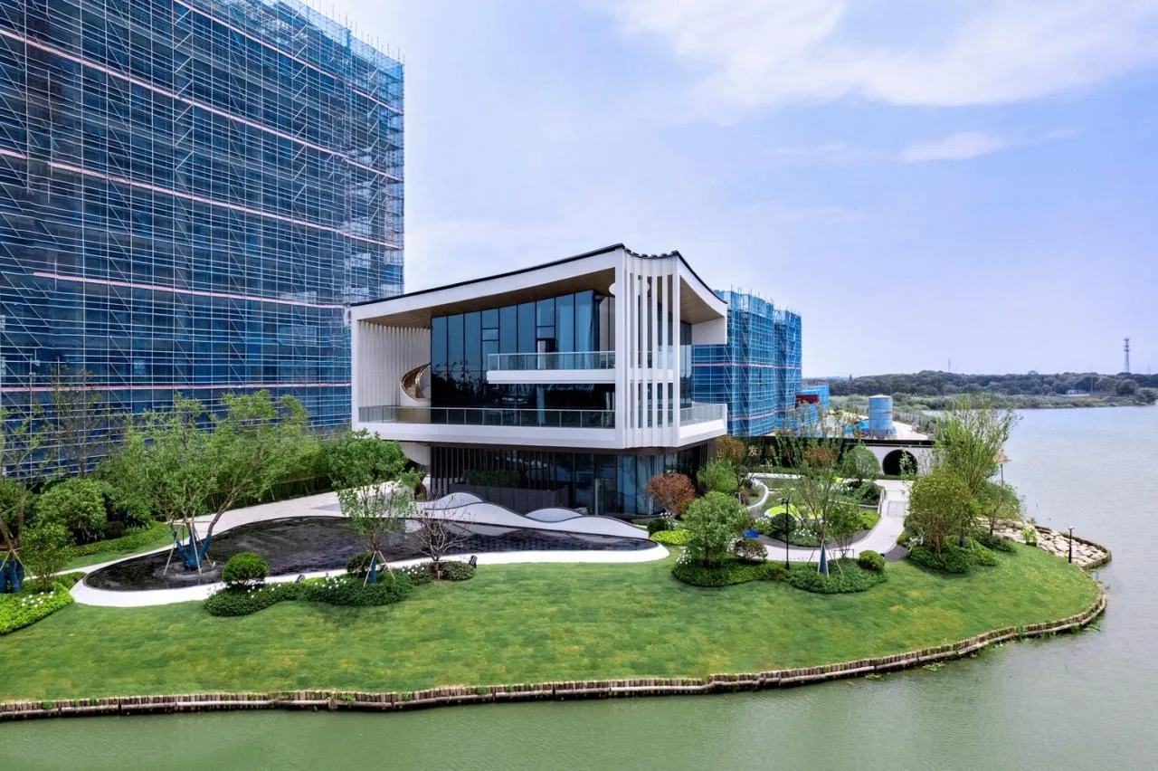 BIM Architecture | Yangtze River Delta Science and Technology Dahuangxin Research Institute: Creating a Jiangnan Water Town style Characteristic Industrial Park/Sanyi Architecture at the 'Origin' of the Yangtze River Delta