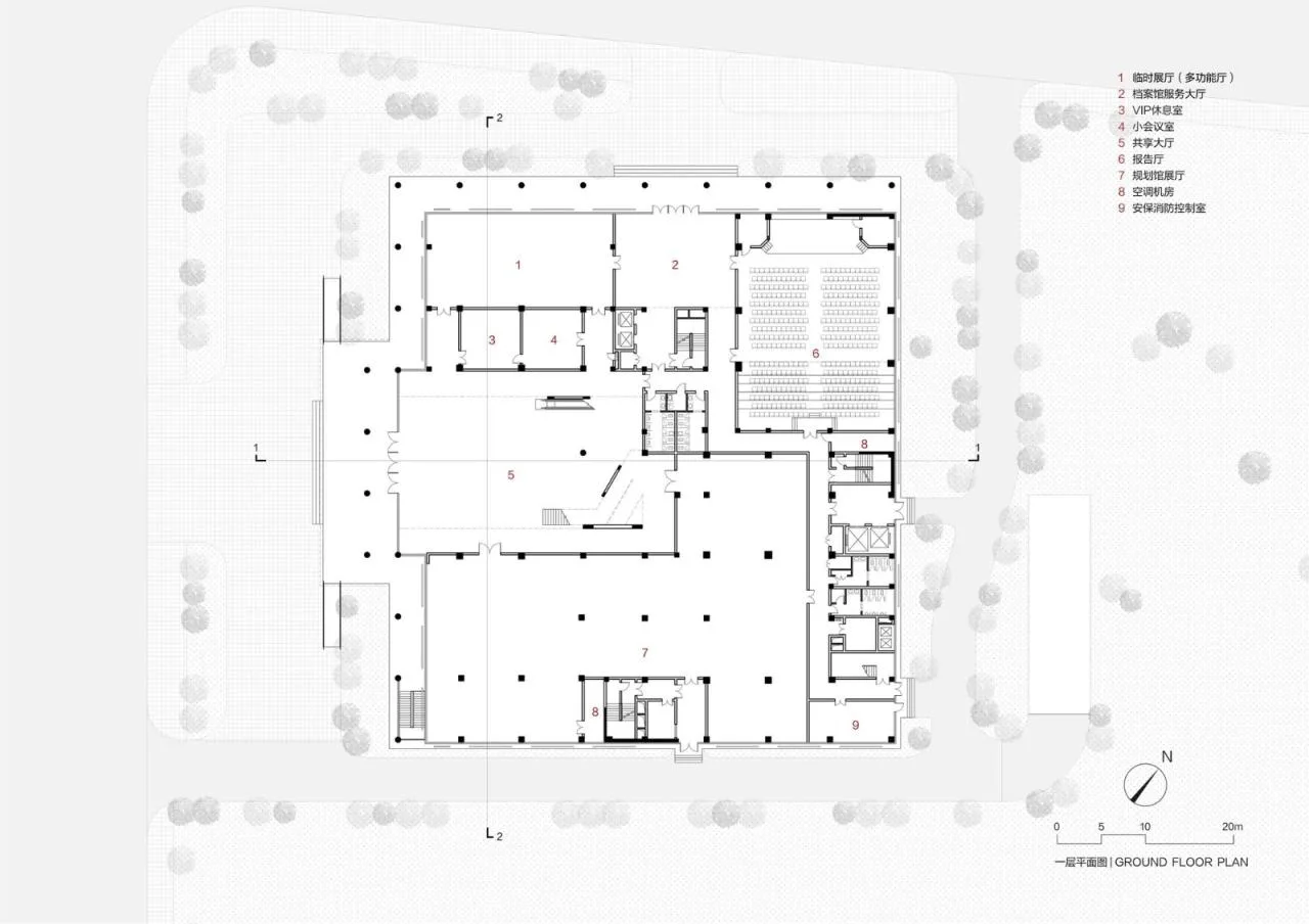 BIM Architecture | Songxian Three in One Construction Project/Wang Hui Architecture Studio