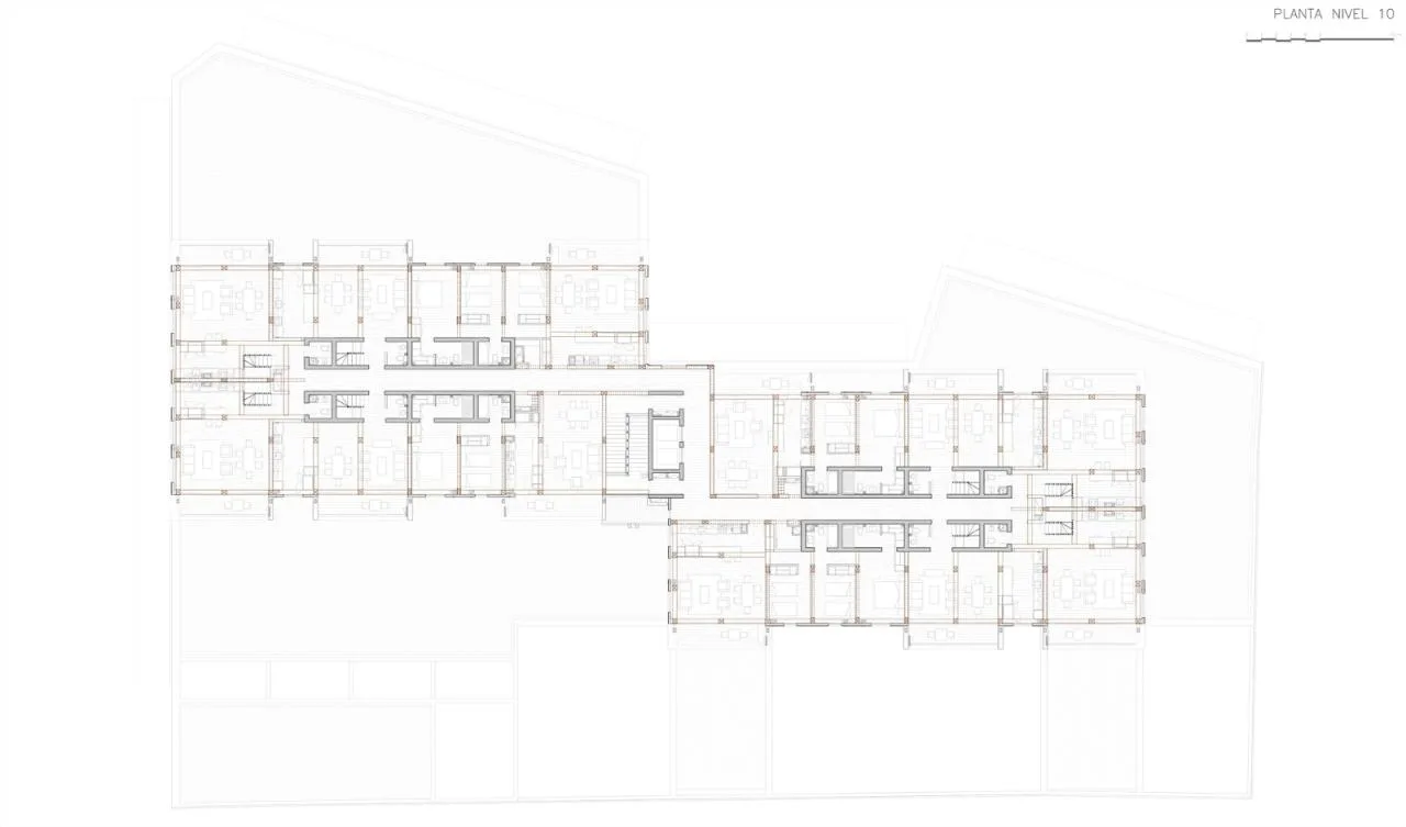 BIM Architecture | Latin America's first cross laminated timber high-rise building, Tamango Building/Juan Jos é Ugart G. and Gerardo Armanet