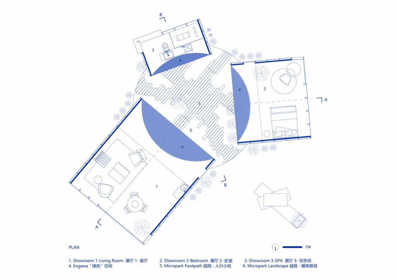 BIM Architecture | Room Garden: Space Installation/Room Building Design in the bustling city