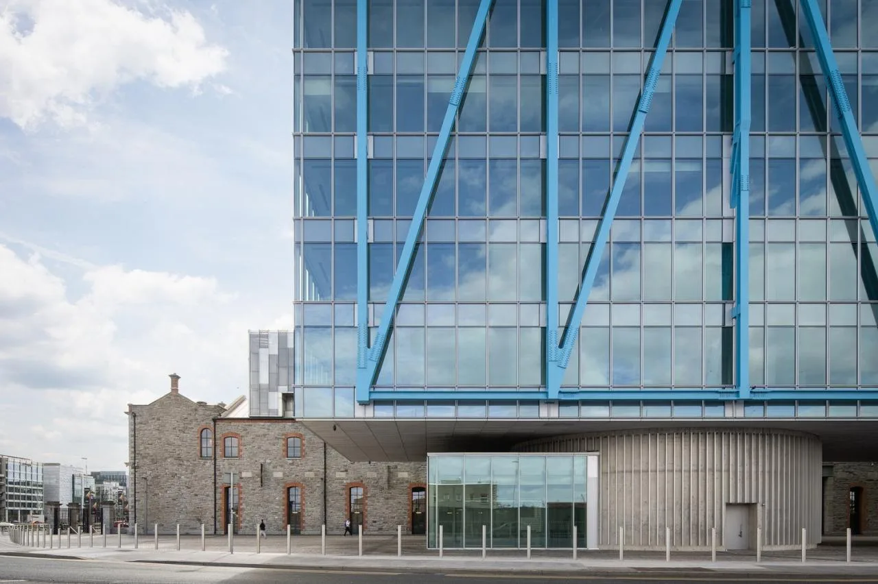 BIM Architecture | Blue 'Bones', EXO Office Building/Shay Cleary Architects