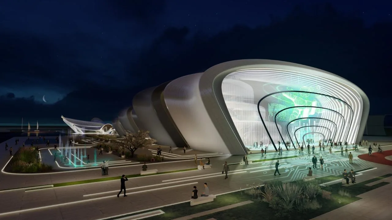 BIM Architecture | Creating a Waste Free World Expo: Proposal for the Exhibition Hall of Ukraine's 2030 World Expo/Zaha Hadid Architects