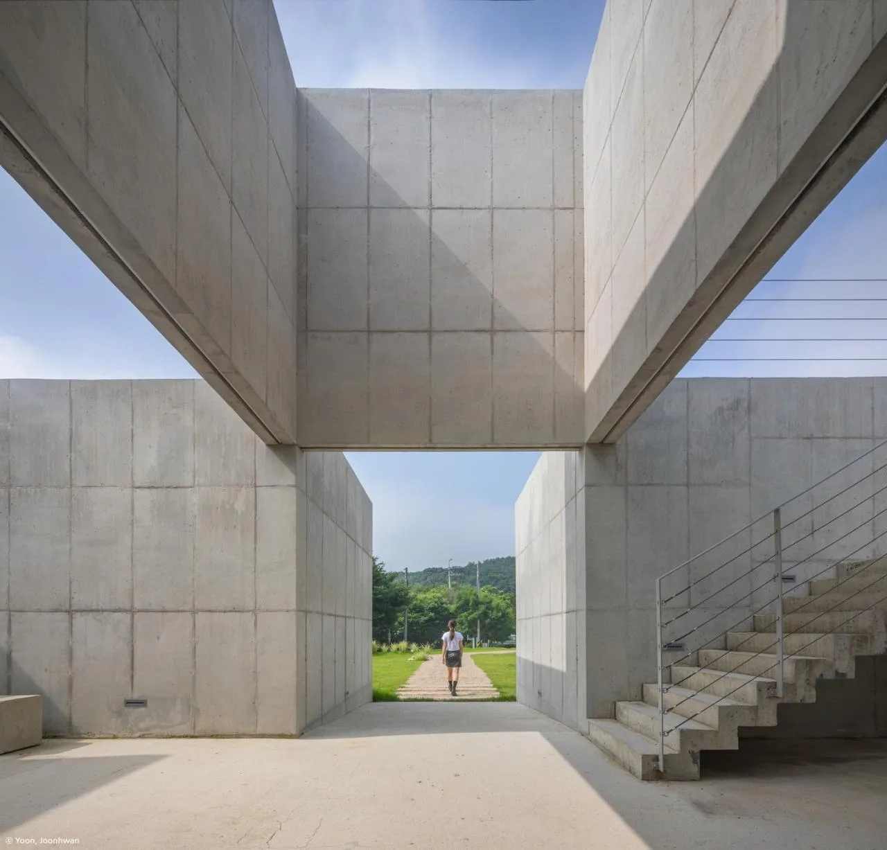 BIM Architecture | 'Cross Cultural Space', NONSPACE Cafe/ON Architecture INC