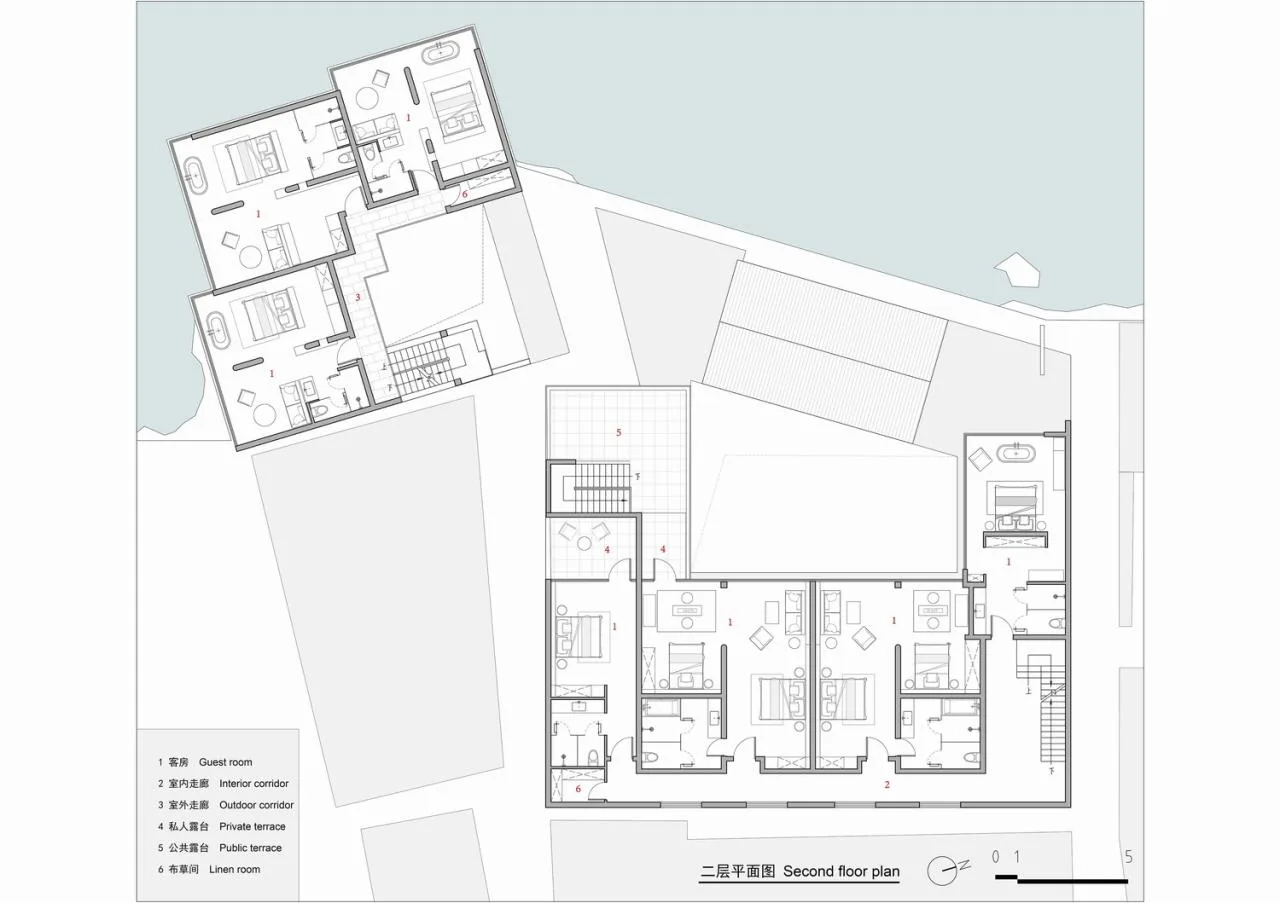 BIM Architecture | Heart Station by the Sea: Design of Dali Shuanglang Taotang Zhi Qiu Resort Hotel/Sanwen Architecture