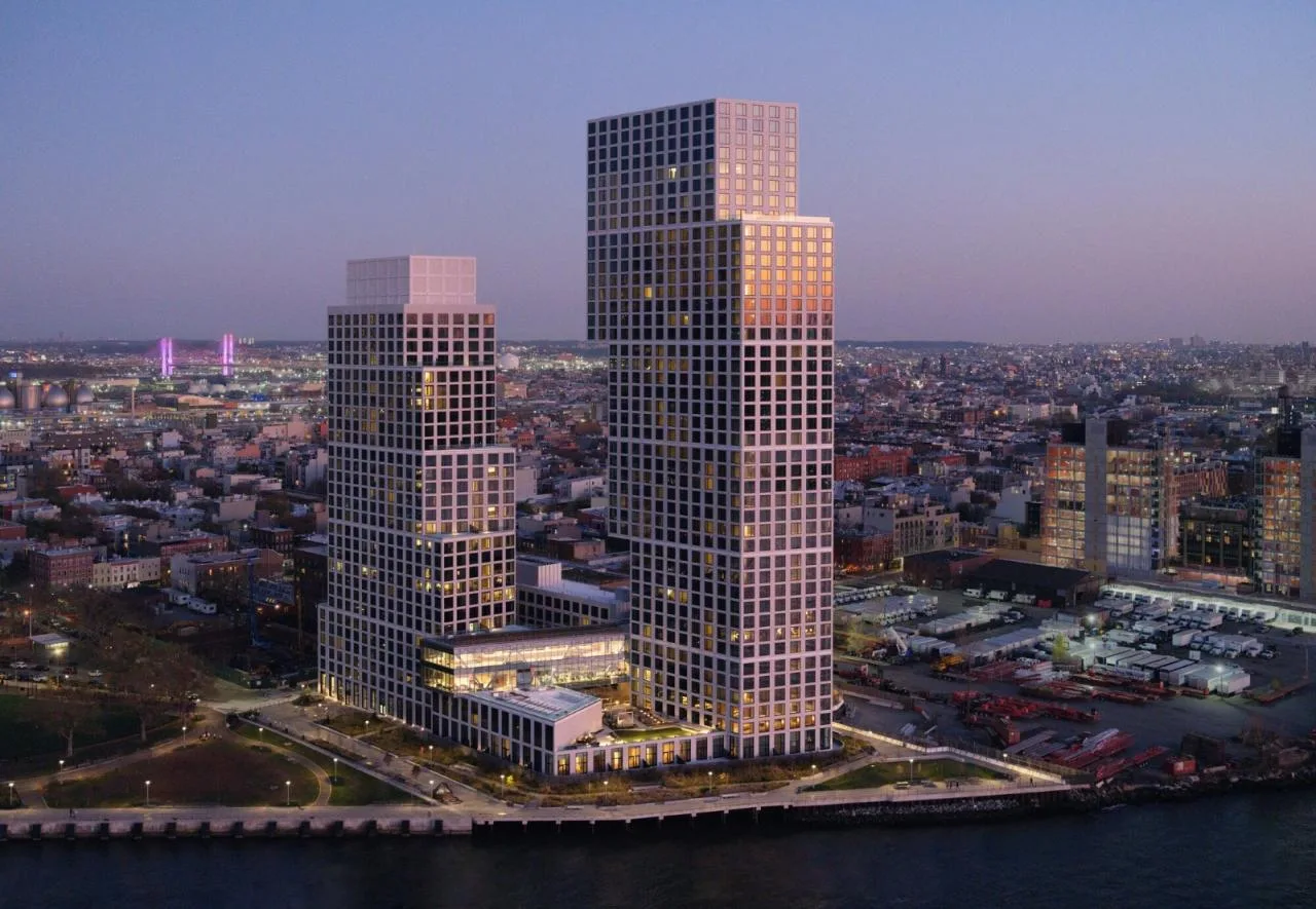 BIM Architecture | New York Green Point Landing D, Breaking Volume/OMA/Jason Long