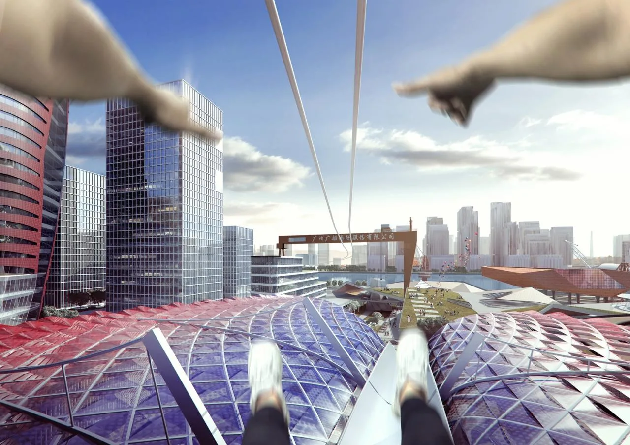 BIM Architecture | Guangzhou Shipyard Urban Design International Competition Proposal Debuts/SPARK
