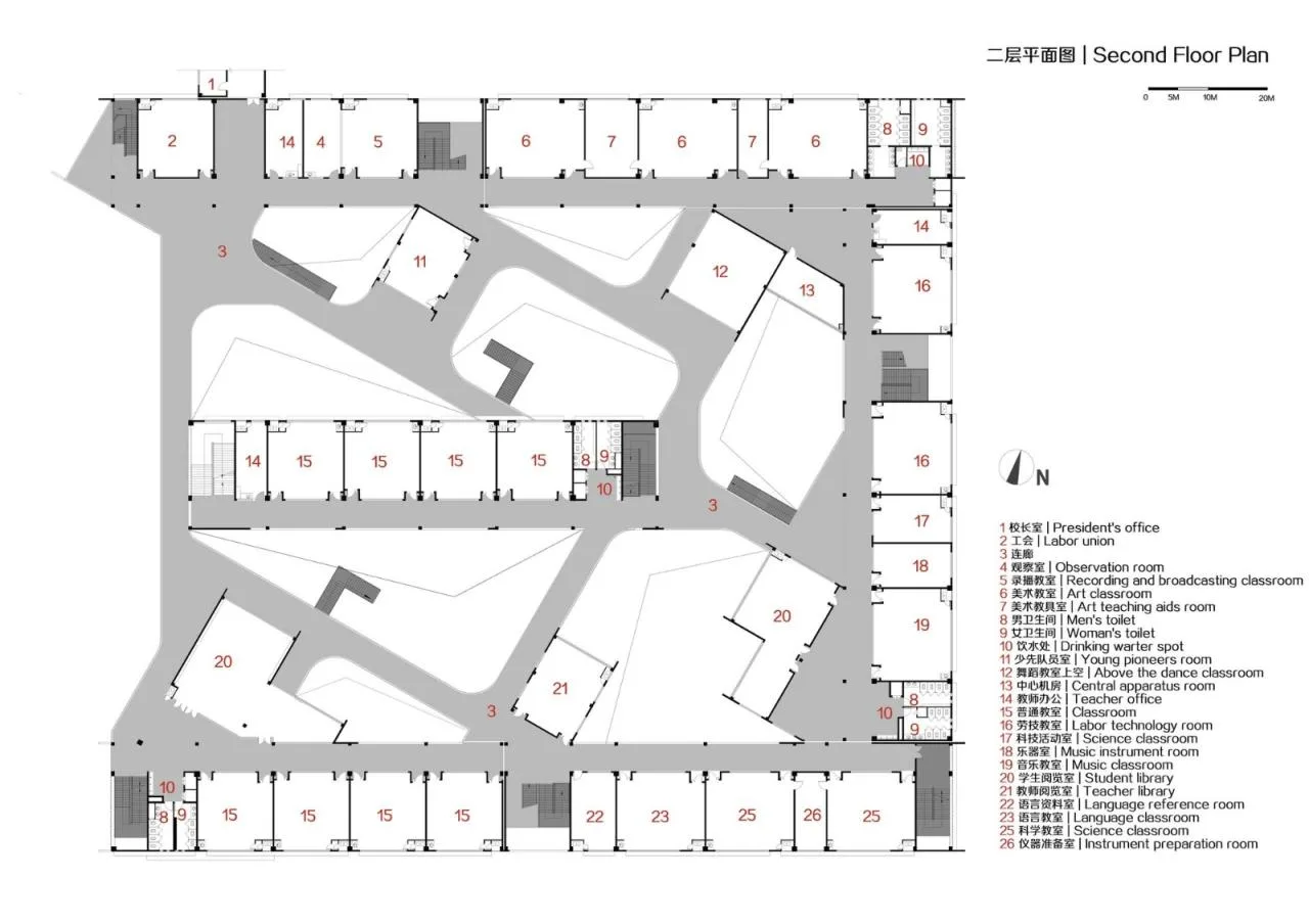 BIM Architecture | Quzhou Xinhua Second School/01 City Architecture Firm