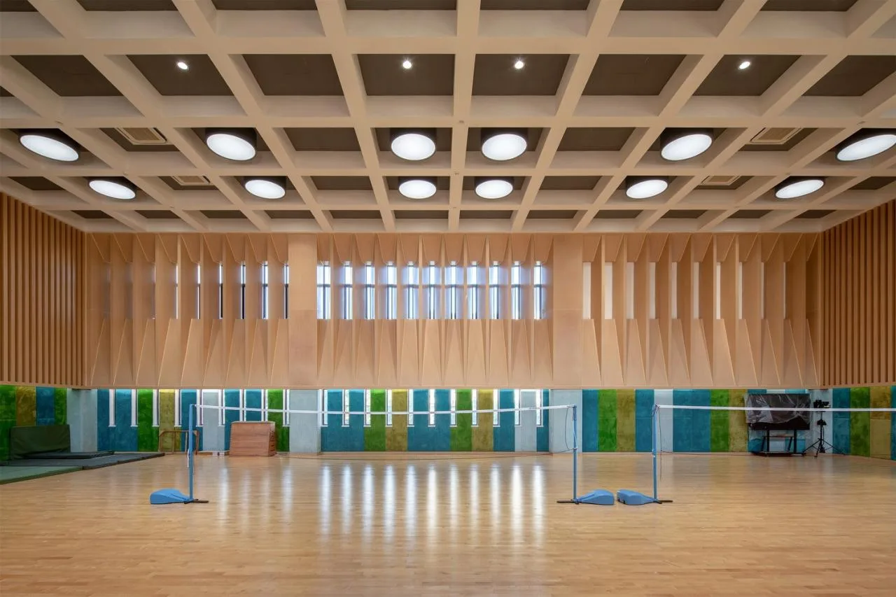 BIM Architecture | Lansheng Fudan Middle School Guohe Road Campus Renovation and Expansion Project/Shanghai Huadu Architectural Planning and Design Co., Ltd