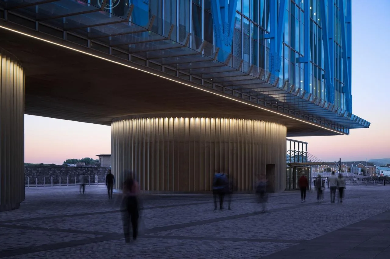 BIM Architecture | Blue 'Bones', EXO Office Building/Shay Cleary Architects