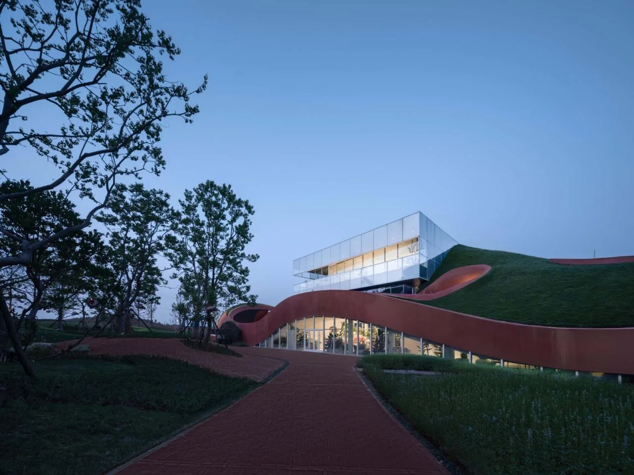 BIM Architecture | OCT Chaohu Natural and Cultural Center/Shanghai Qianhe Architectural Design Firm