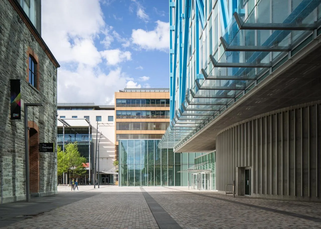 BIM Architecture | Blue 'Bones', EXO Office Building/Shay Cleary Architects