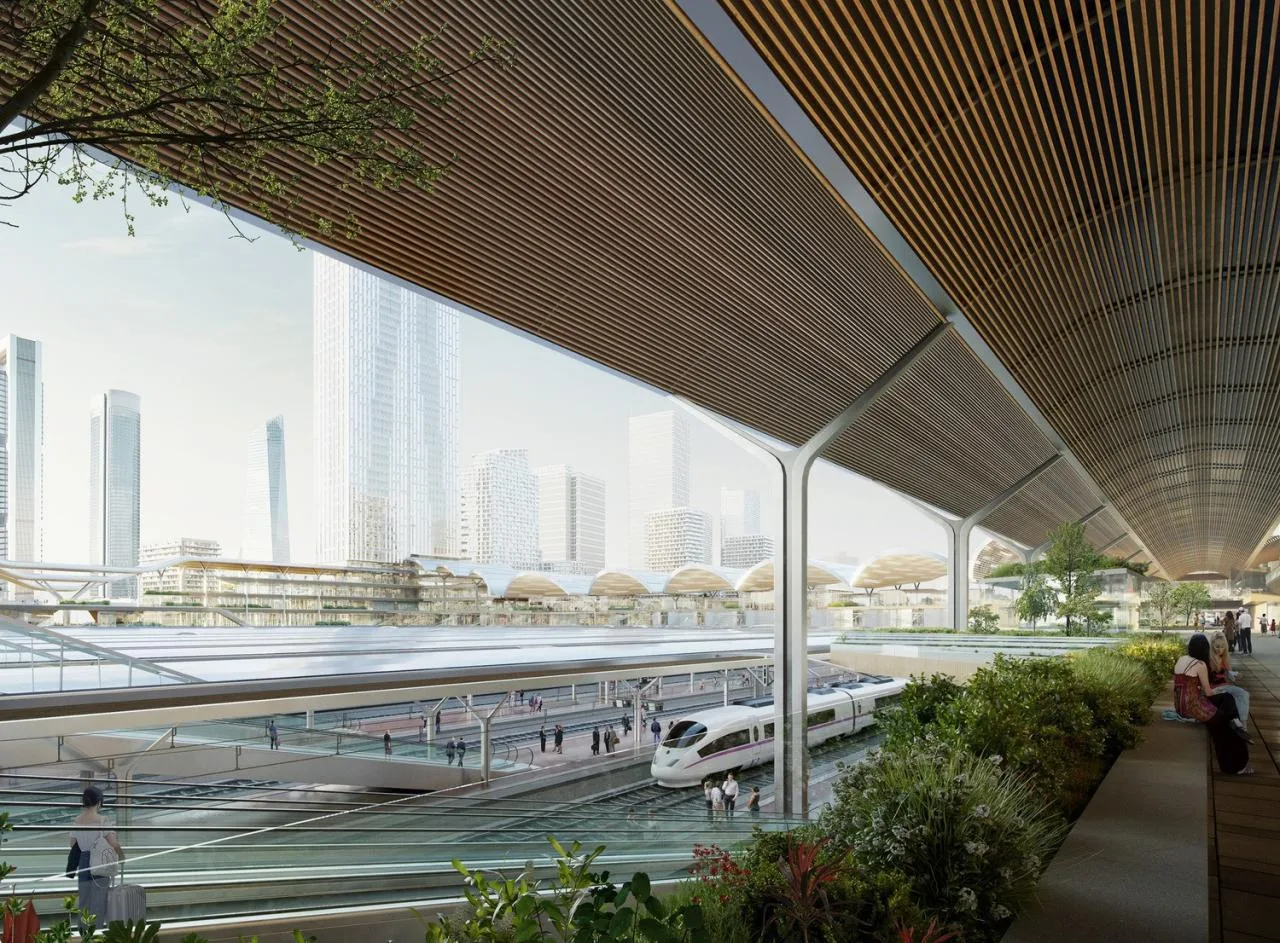BIM Architecture | Europe's Largest City Update: Madrid Chamartin Station/UNStudio+b720