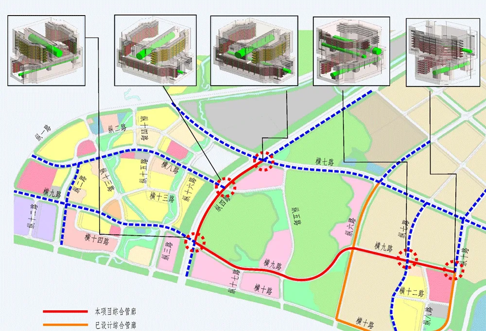 REVIT model for underground comprehensive pipe gallery BIM project, complete BIM model+presentation PPT and BIM demonstration video