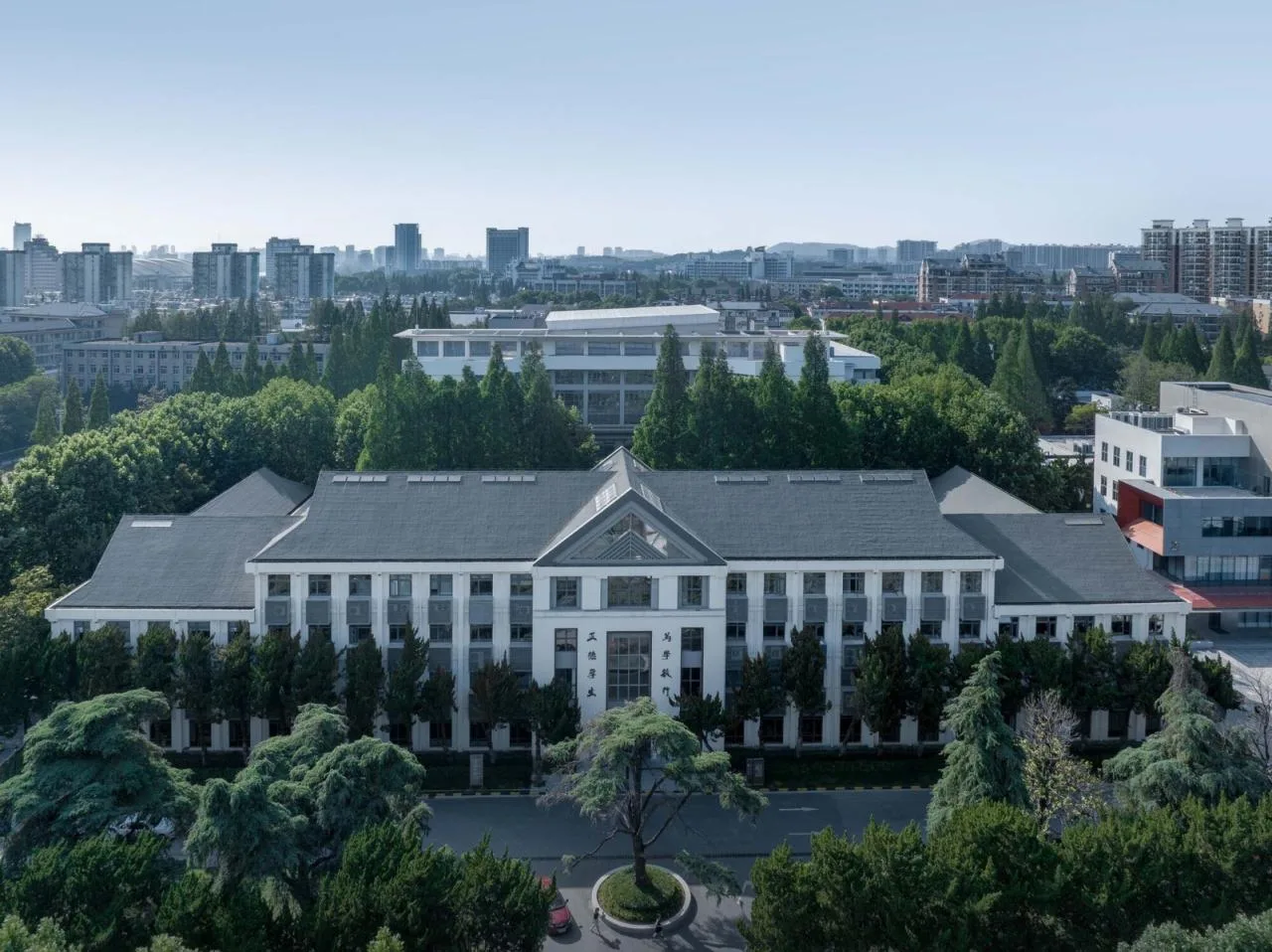 BIM Architecture | Nanjing South Normal University Zijin Campus Overall Renovation Project/Duze Design