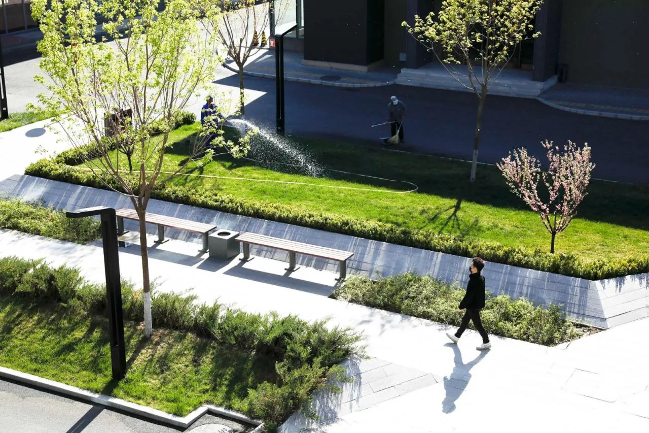 BIM Architecture | Courtyard Facing the Sky - Beijing Tongzhou Lucheng Civic Center/Yidu Architecture