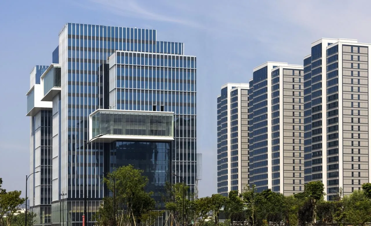 BIM Architecture | Hangzhou Yinglan Center/ARQ Architecture Firm+Farrells Farrell