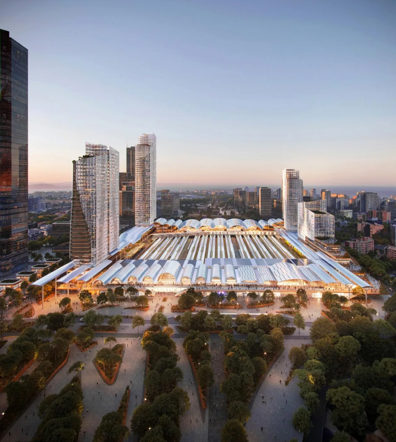 BIM Architecture | Europe's Largest City Update: Madrid Chamartin Station/UNStudio+b720