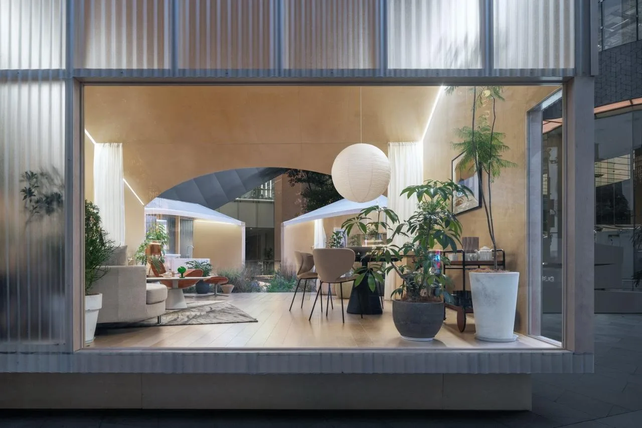 BIM Architecture | Room Garden: Space Installation/Room Building Design in the bustling city