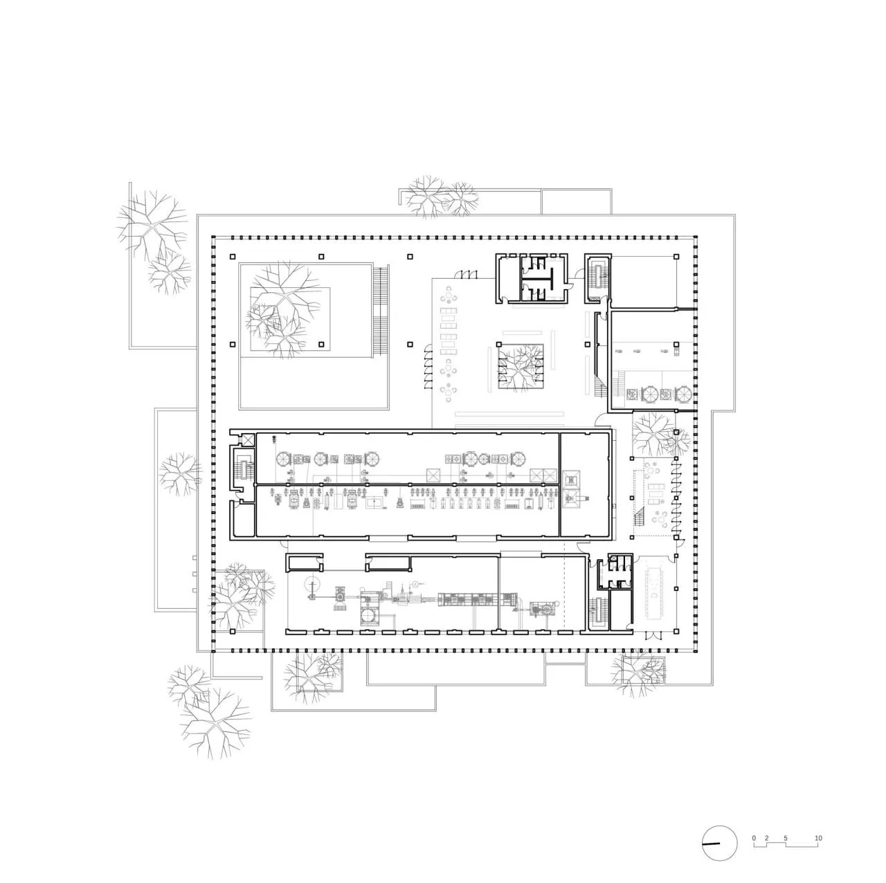 BIM Architecture | Ningwu Oat Factory/Zhuohan Suwen Architecture Firm
