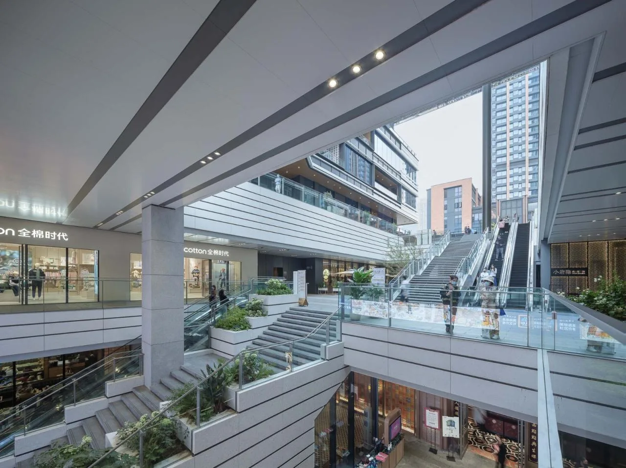 BIM Architecture | Shanghai Suhewan Wanda Plaza/Kokaistudios