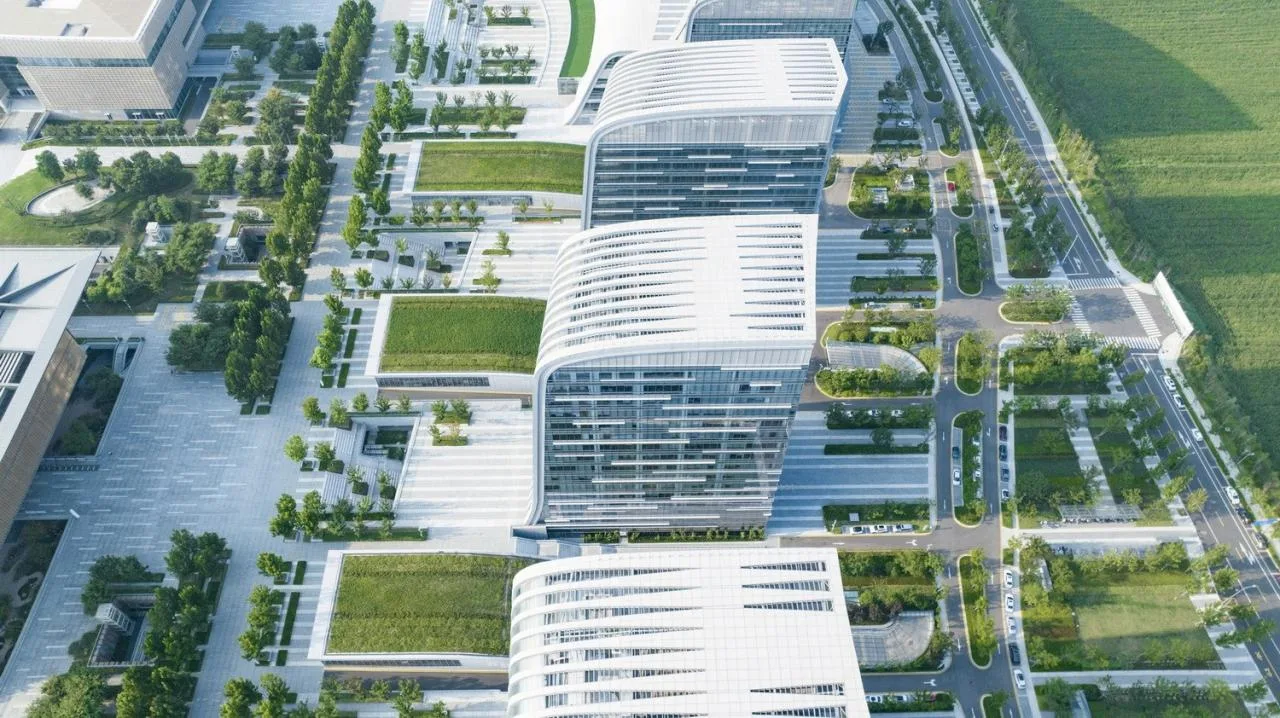 BIM Architecture | High Mountains and Flowing Waters, Inclusive Urban Culture New Business Card - Jining Cultural Center Phase III Cultural Industry Park/Laguarda. Low Architects (LLA)