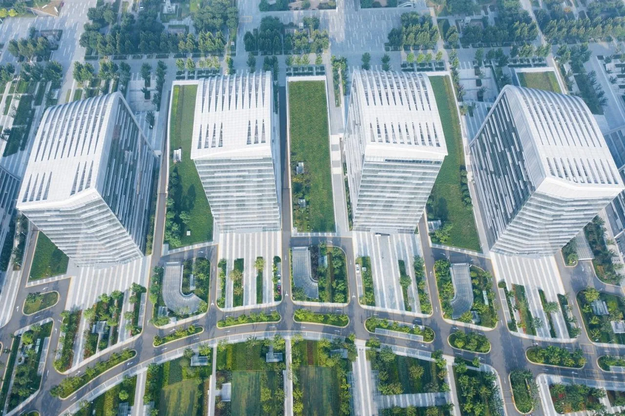 BIM Architecture | High Mountains and Flowing Waters, Inclusive Urban Culture New Business Card - Jining Cultural Center Phase III Cultural Industry Park/Laguarda. Low Architects (LLA)