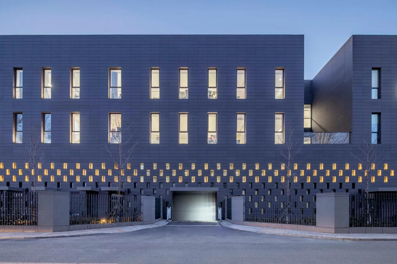 BIM Architecture | Courtyard Facing the Sky - Beijing Tongzhou Lucheng Civic Center/Yidu Architecture