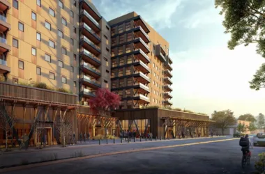 BIM Architecture: Latin America's First Cross-Laminated Timber High-Rise – Tamango Building by Juan José Ugart G. and Gerardo Armanet-BIM WORLD