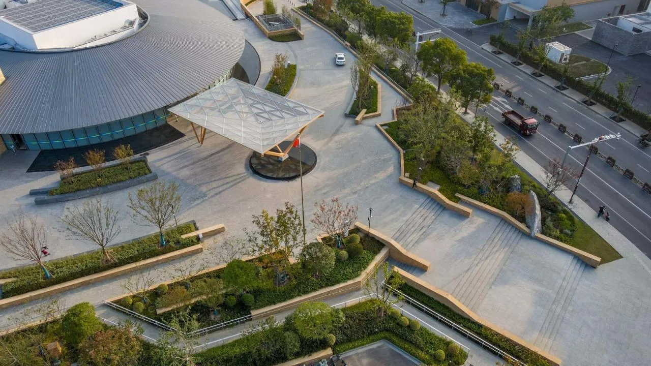 BIM Architecture | Yangtze River Delta Ecological Green Integration Development Demonstration Zone (Jiashan) Enterprise Exchange Service Base/Shanghai Green Building Design Firm