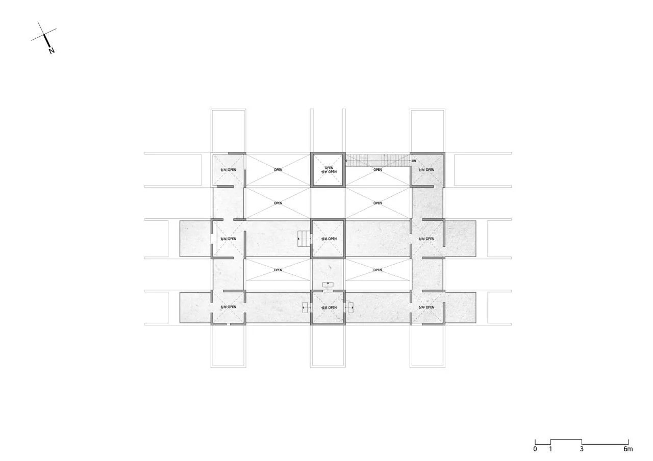 BIM Architecture | 'Cross Cultural Space', NONSPACE Cafe/ON Architecture INC