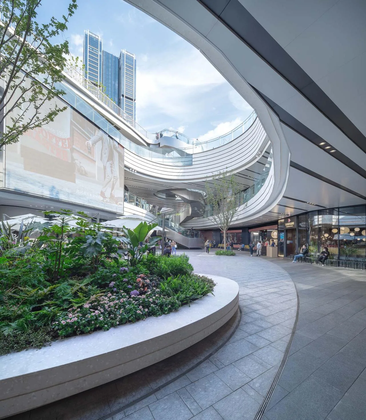 BIM Architecture | Shanghai Suhewan Wanda Plaza/Kokaistudios