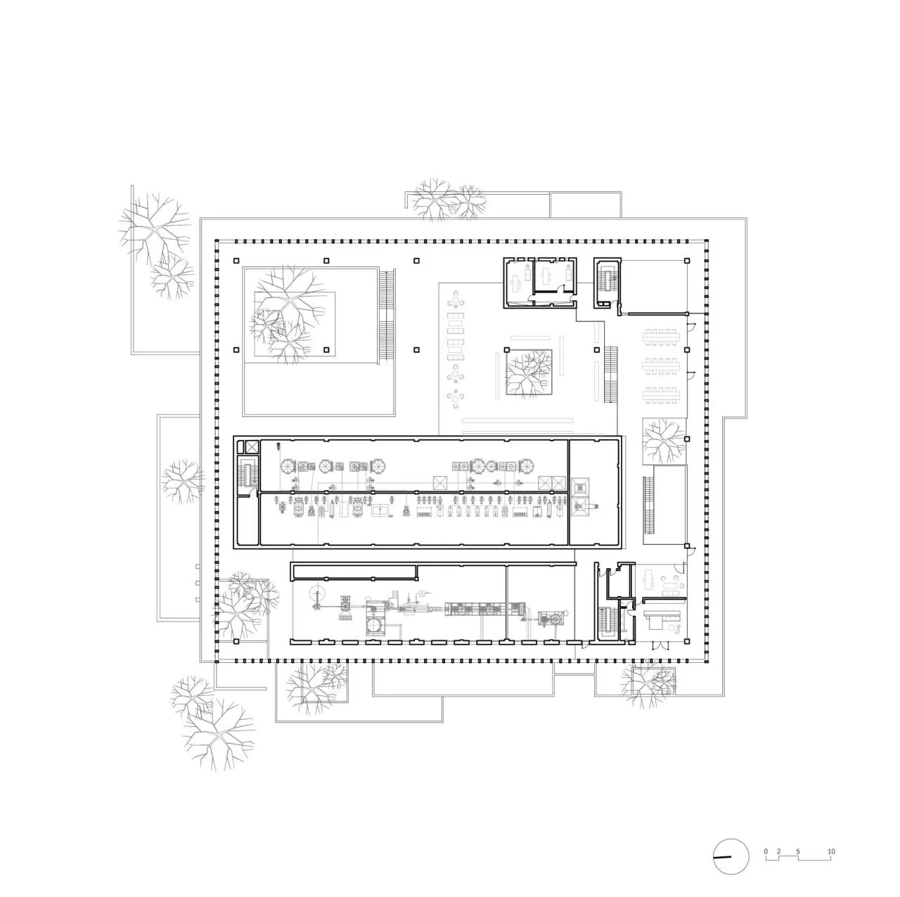BIM Architecture | Ningwu Oat Factory/Zhuohan Suwen Architecture Firm