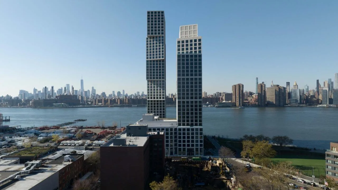 BIM Architecture | New York Green Point Landing D, Breaking Volume/OMA/Jason Long