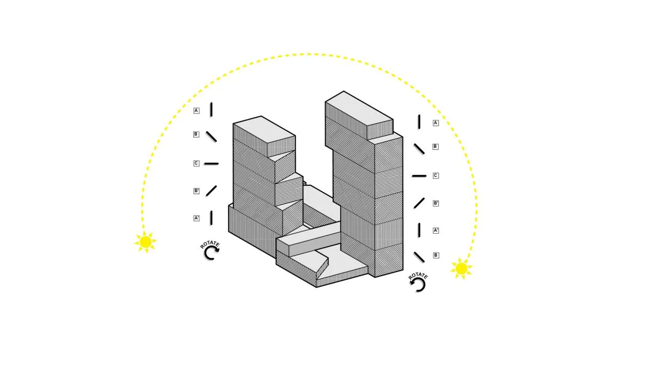 BIM Architecture | New York Green Point Landing D, Breaking Volume/OMA/Jason Long