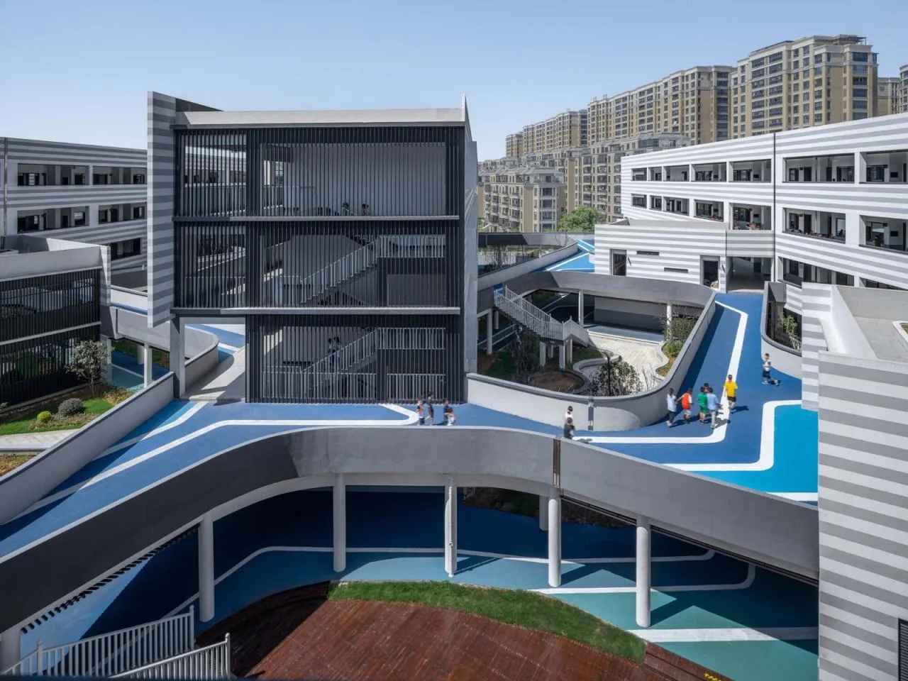 BIM Architecture | Quzhou Xinhua Second School/01 City Architecture Firm