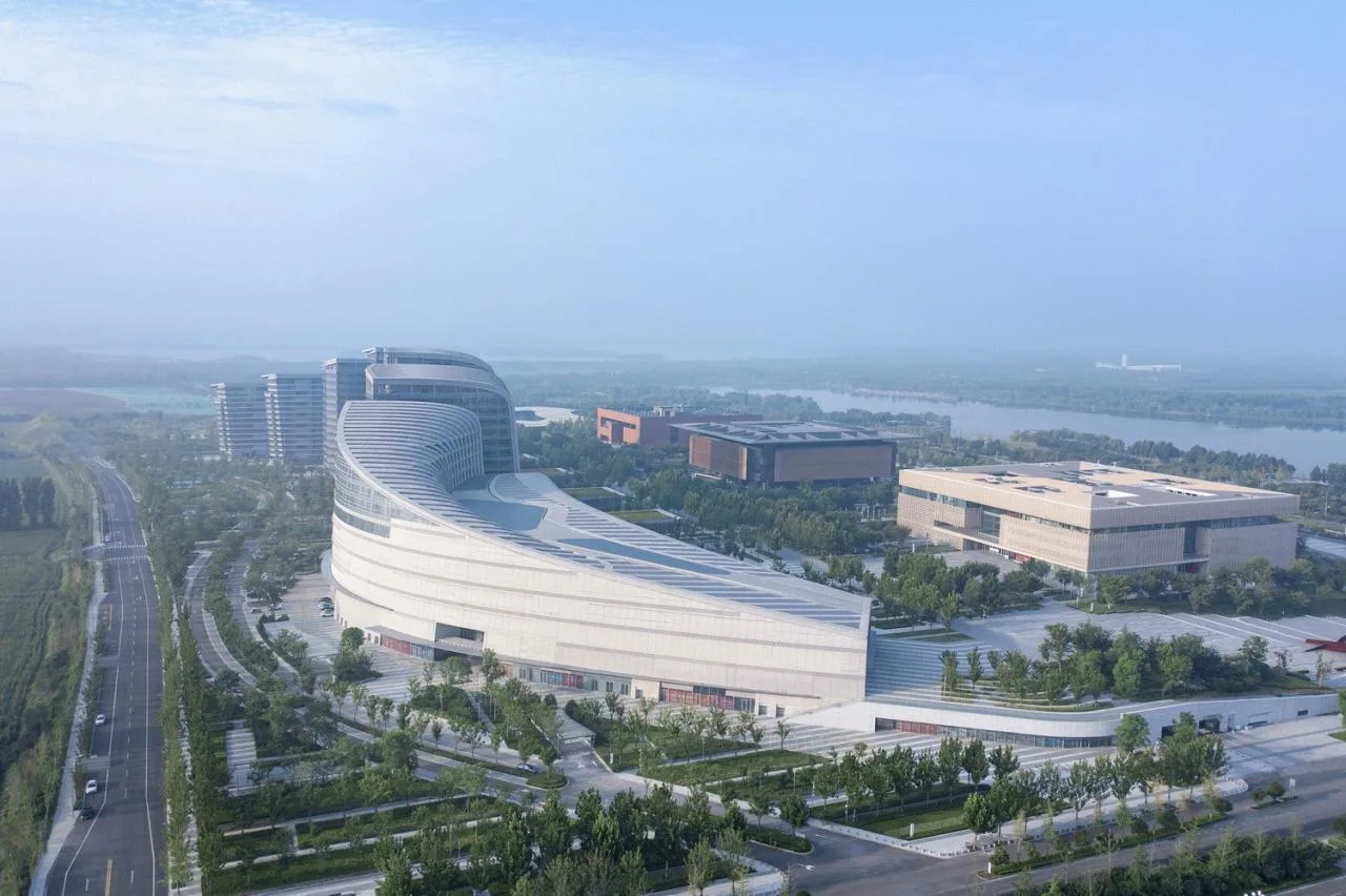 BIM Architecture | High Mountains and Flowing Waters, Inclusive Urban Culture New Business Card - Jining Cultural Center Phase III Cultural Industry Park/Laguarda. Low Architects (LLA)