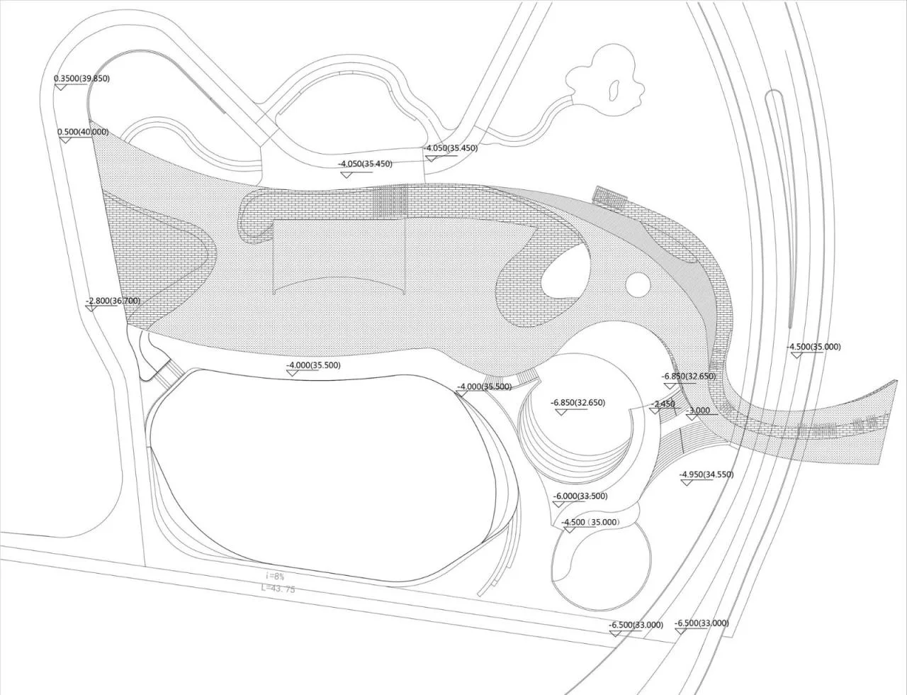 BIM Architecture | OCT Chaohu Natural and Cultural Center/Shanghai Qianhe Architectural Design Firm