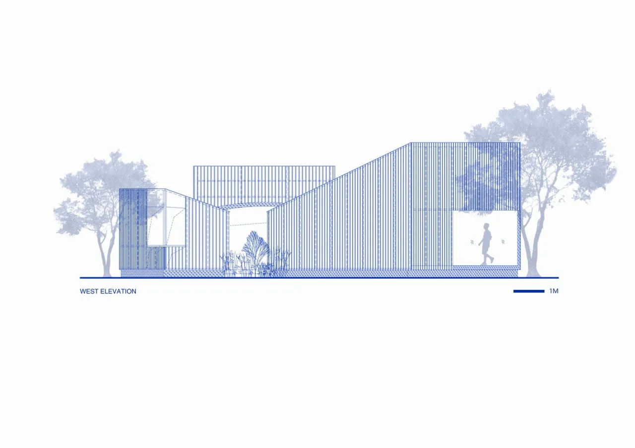 BIM Architecture | Room Garden: Space Installation/Room Building Design in the bustling city