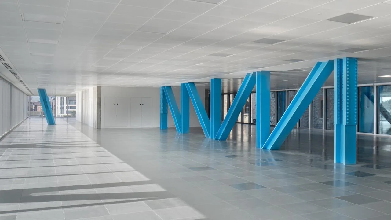 BIM Architecture | Blue 'Bones', EXO Office Building/Shay Cleary Architects