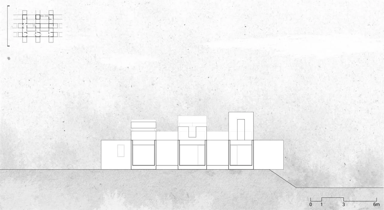 BIM Architecture | 'Cross Cultural Space', NONSPACE Cafe/ON Architecture INC