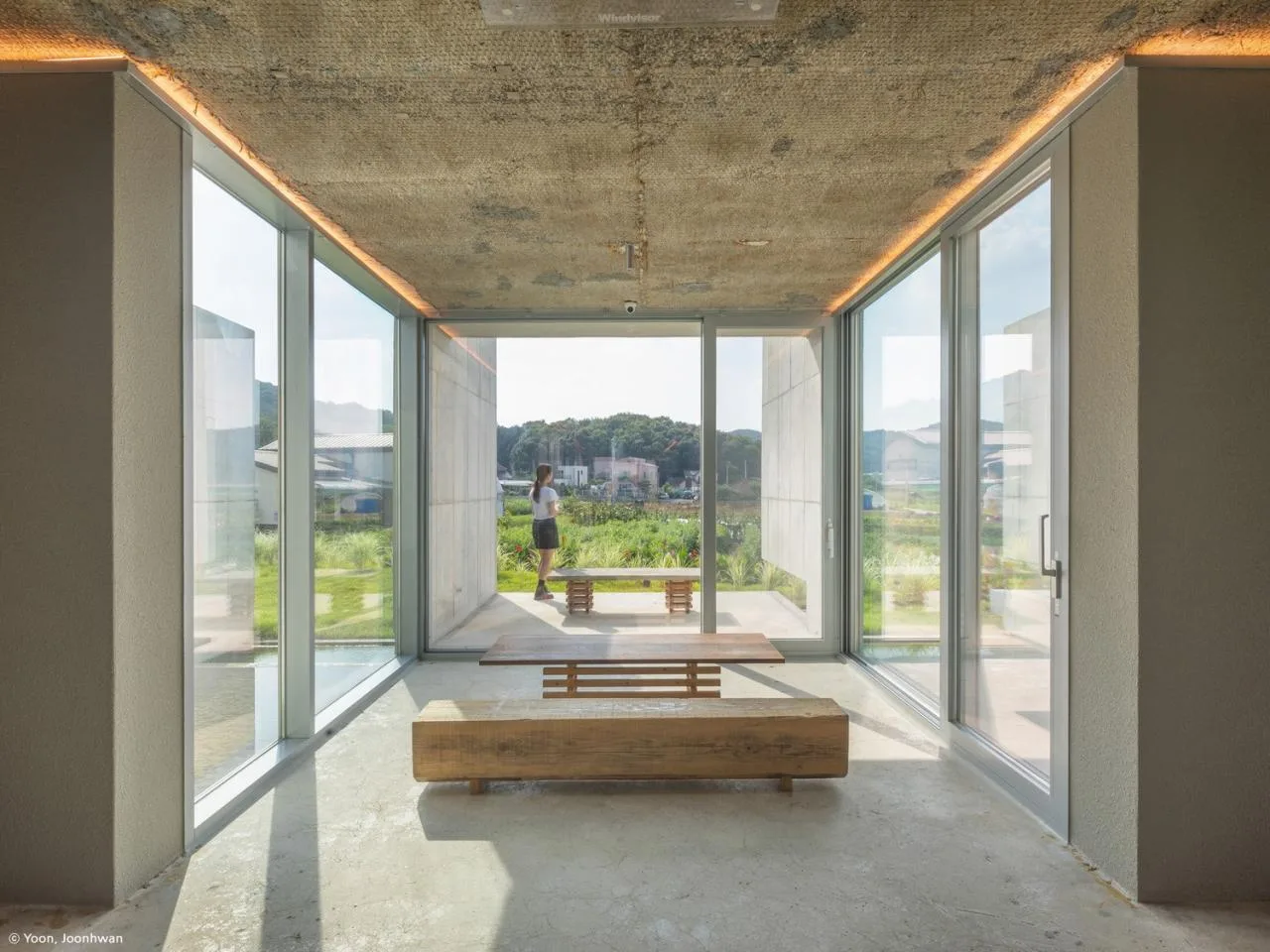 BIM Architecture | 'Cross Cultural Space', NONSPACE Cafe/ON Architecture INC
