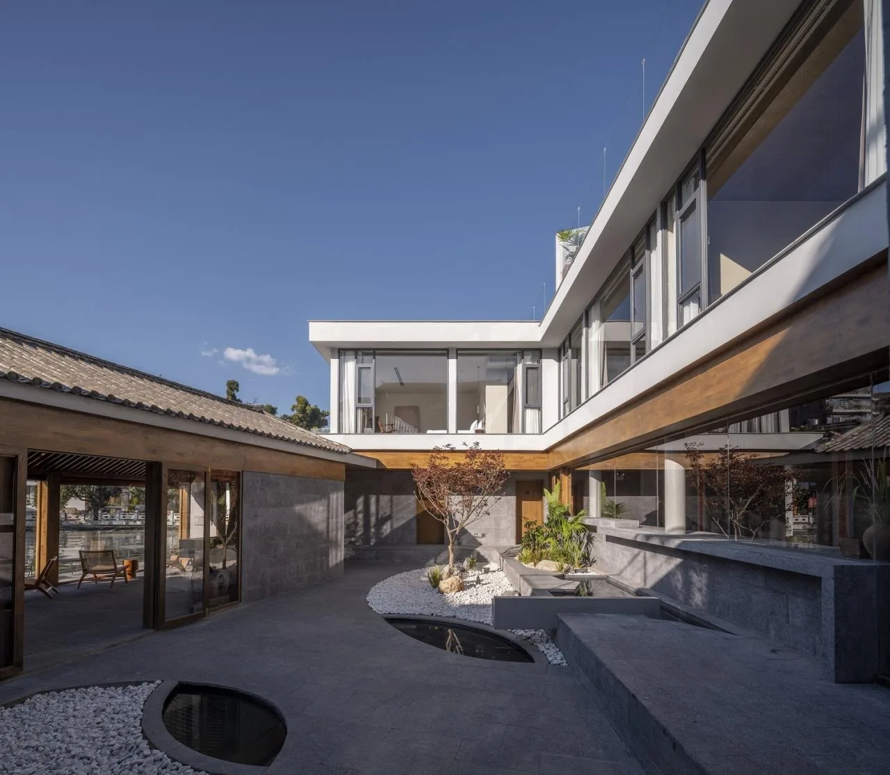 BIM Architecture | Heart Station by the Sea: Design of Dali Shuanglang Taotang Zhi Qiu Resort Hotel/Sanwen Architecture